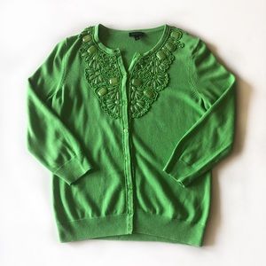 Talbots beaded sweater